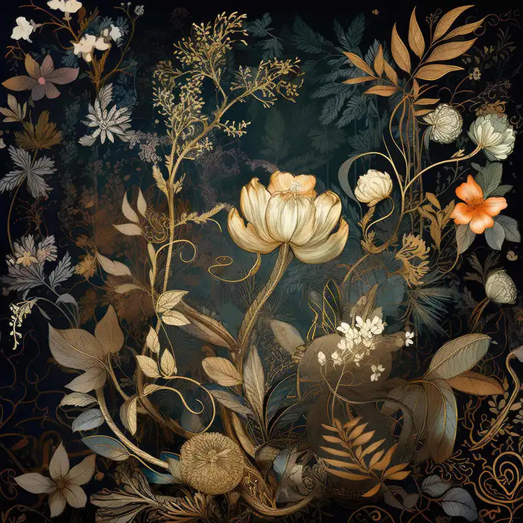 Featured Image of Glistening Blooms Art for the Mega Menu