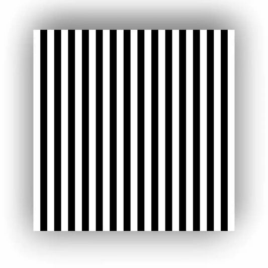 Vertical Stripes digital art featured image showcasing bold black and white diagonal lines, creating a striking minimalist composition.