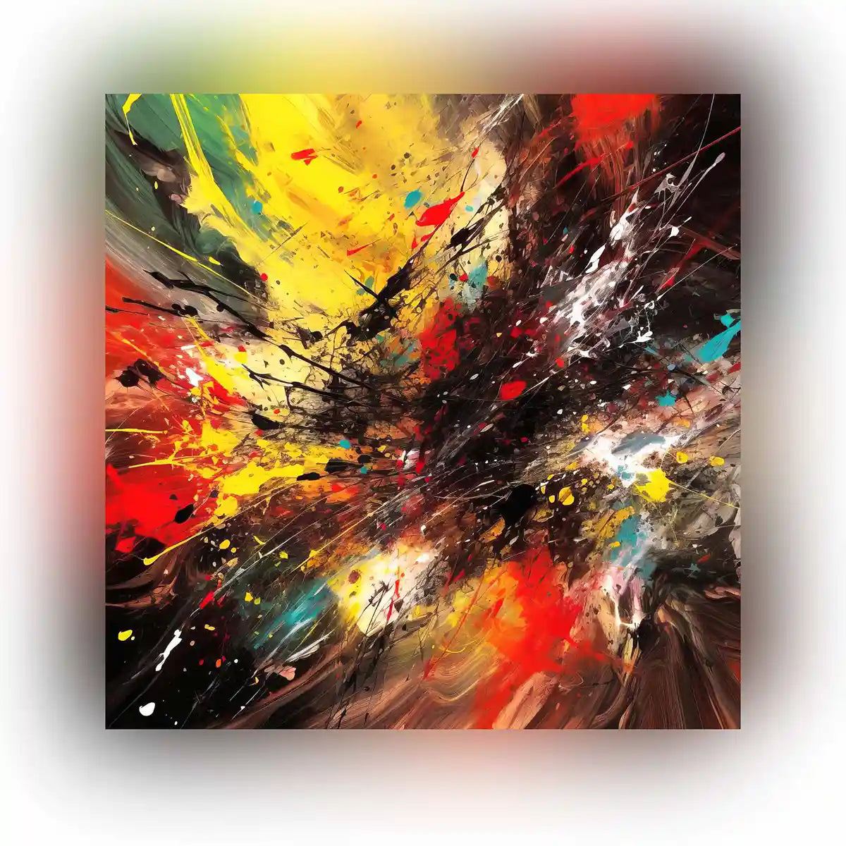 Vigor digital art featured image showcasing a dynamic swirl of bold colors and fluid brushstrokes, capturing vibrant energy and creative intensity in an abstract composition.